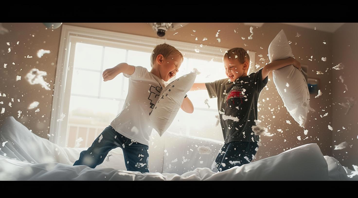 Bewegungsspiele für Kinder im Wohnzimmer
